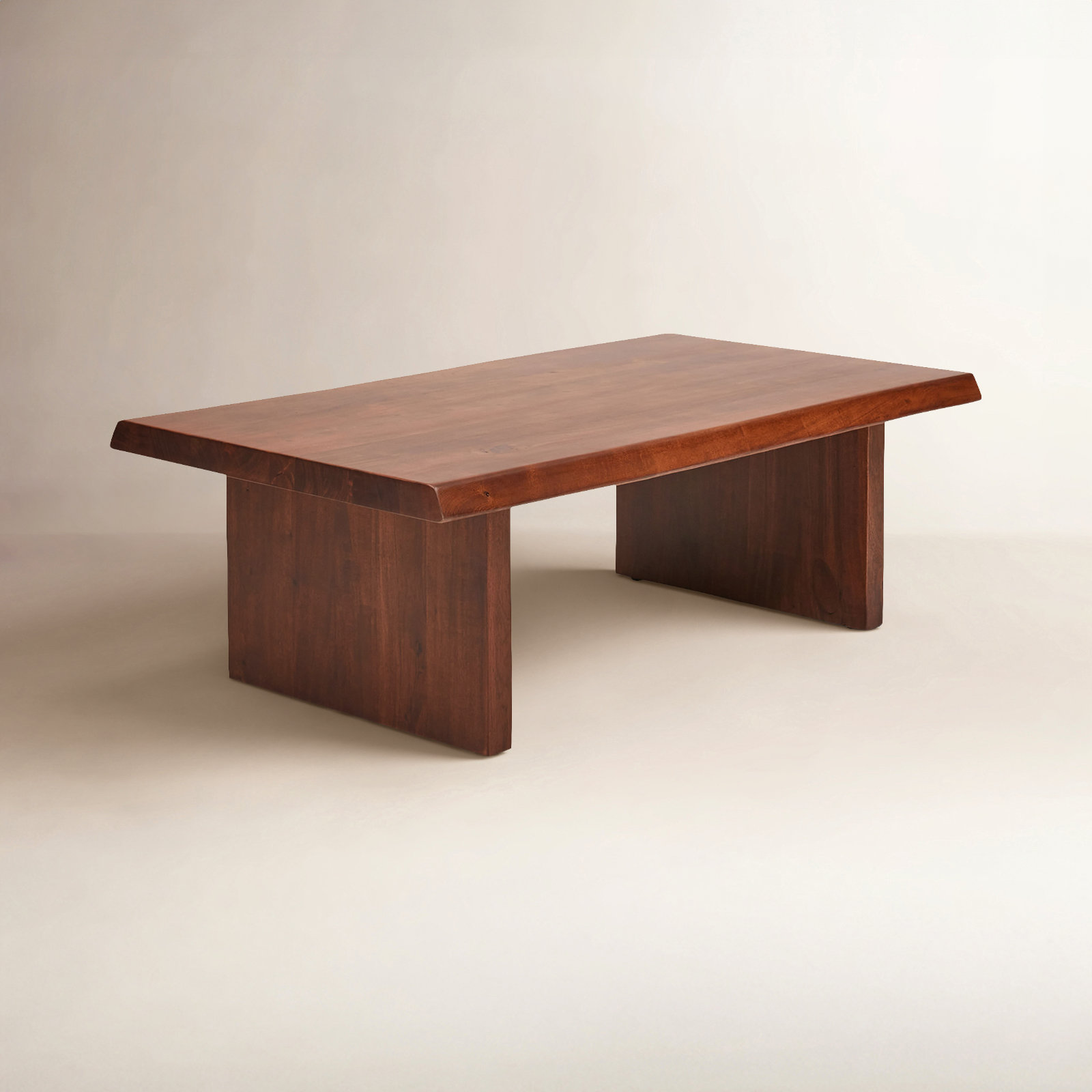 Colin 48" Acacia Coffee Table, Brown