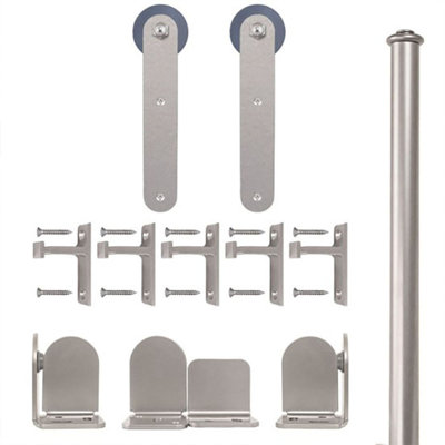 Stick Single Door Barn Door Hardware Kit
