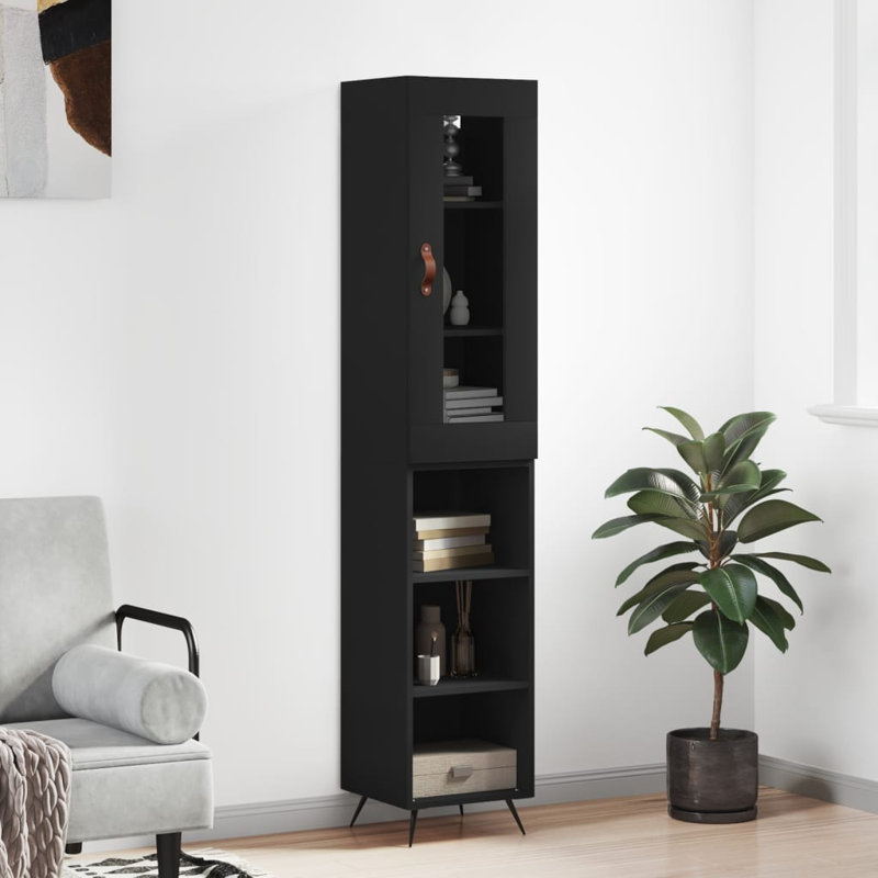 Annaliyah 180cm H x 35cm W Bookcase