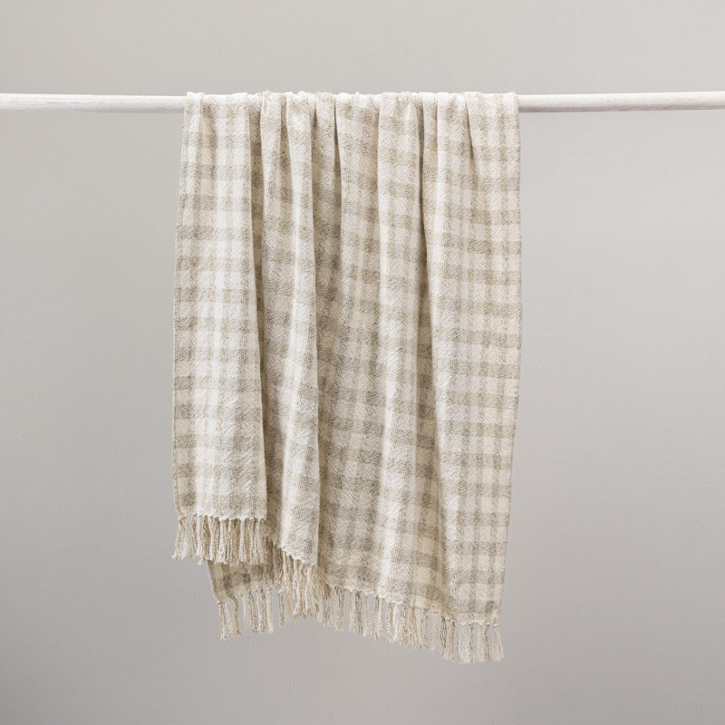 Sari Cotton Blend Accent Throw