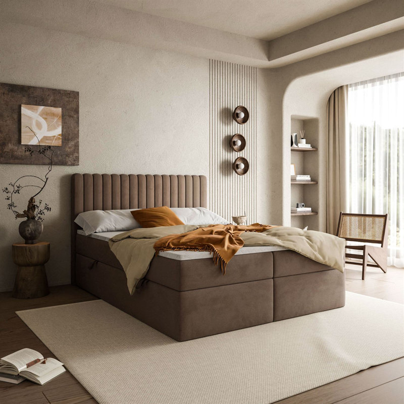 Bed Hendrick, 175 x 200cm, Jasmine 28