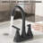 Centerset 2-handle Bathroom Faucet with Drain Assembly-107484929