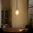 Vulpecula 1 - Light Glass Globe Pendant With Clear Hammered Glass-1798754861