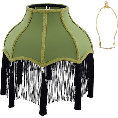 Ensemble d'abat-jour style, abat-jour vintage avec support de harpe amovible