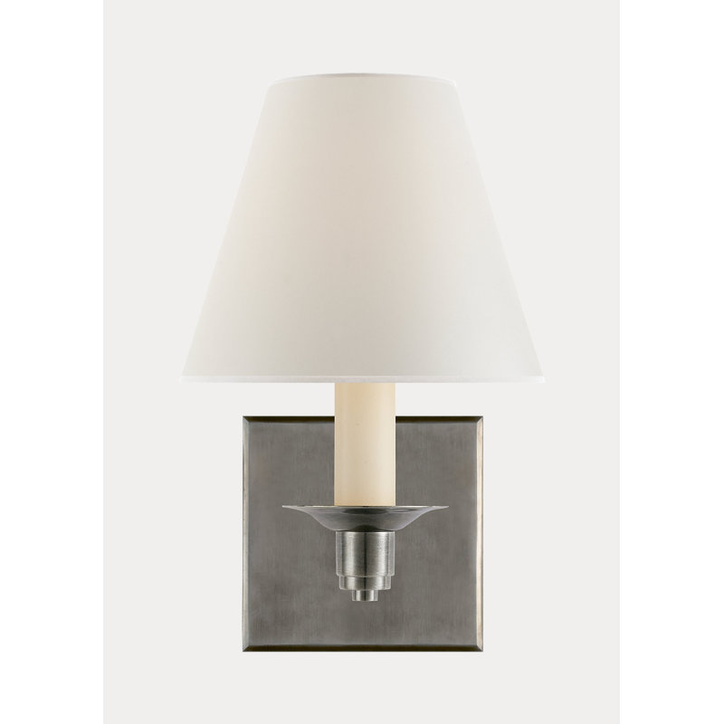Ralph Lauren Evans Single Arm Sconce, Antique Nickel