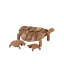 3 Piece Turtle Figurine & Sculpture Set