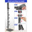 Support pour aspirateur et support de rangement en métal