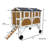 Ansel 11.47 Square Feet Chicken Coop with Nesting Box For Up To 8 Chickens