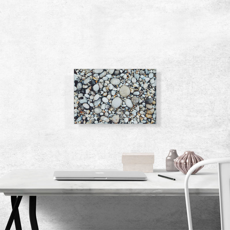 Beach Rocks Home Decor - reproduction de photo sur toile tendue, H 12 po x l 18 po x P 0,75 po