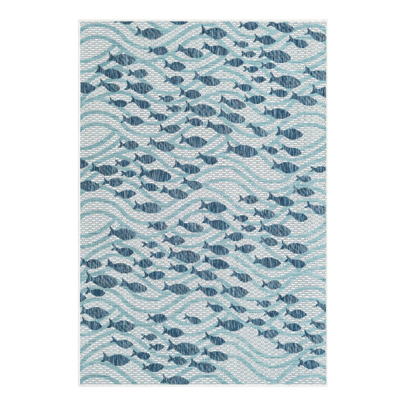 Tapis intérieur / extérieur d'extérieur Coastal, Rectangle 4 pi 1 po x 6 pi 1 po