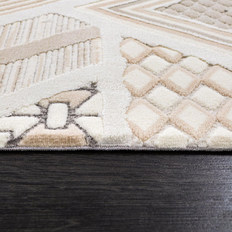 Stylish Area Rugs Soft Entryway Rug Pad Bedroom Rugs Non Slip Floor Mat Indoor Hallway Carpet BY008, Rectangle 160 x 230 cm