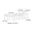 Ensemble de tables basses Retro Home Living Slate