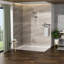 Pomme de douche double avec pomme de douche de 4,7 po, douchette à main, 8 modes, boyau, support mural Rain 8, barre de douche-124566146
