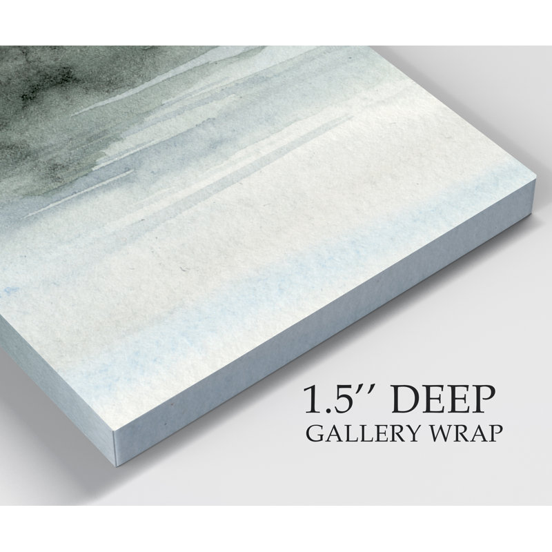 «Evergreen in the Distance II», reproduction sur toile, H 12 po x l 8 po x P 1 po, Toile tendue