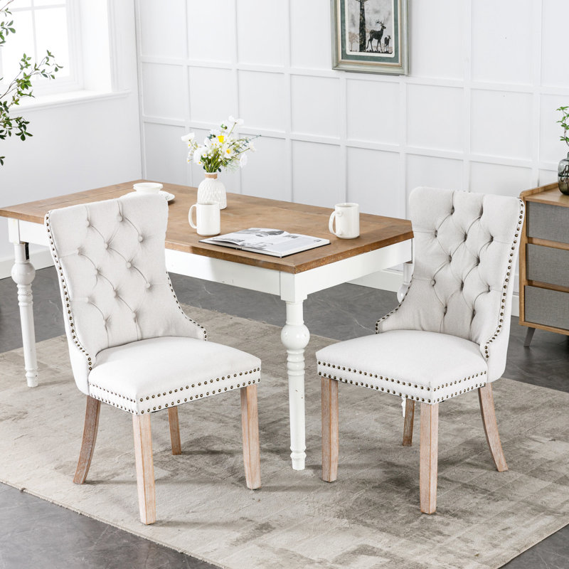 Chaise haute High, Beige