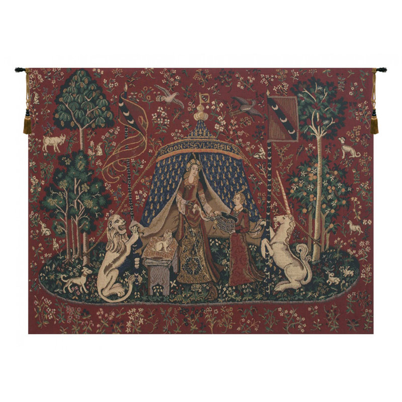 Loom Woven Cotton Blend Wall Hanging, 33" H x 44" W