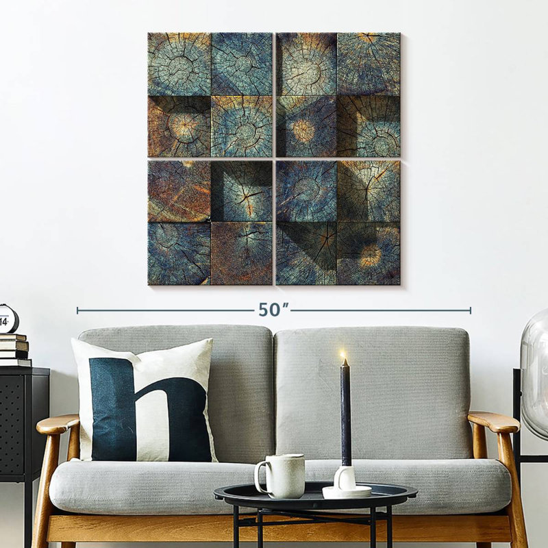 Tree Trunk Blocks, 32" H x 32" W