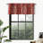 Kazim Floral Lined Blackout Kitchen Valance Tailored 52" Window Valance-1754578596-1754578592-1734769995