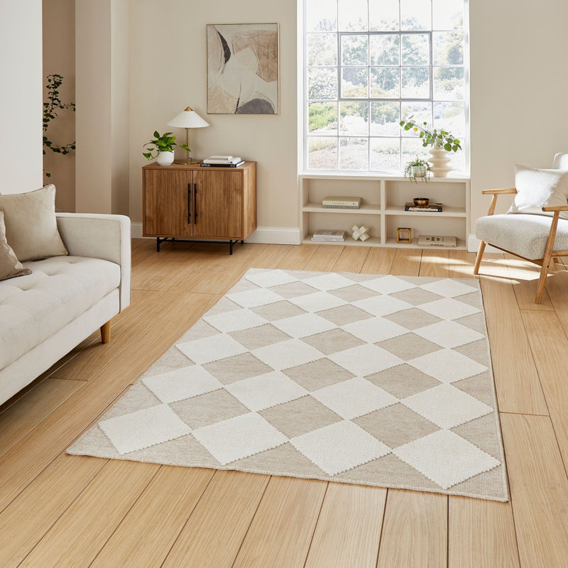 Lyna Rusen Machine Woven Area Rug, Rectangle 120 x 170cm