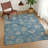 Machine Washable Indoor/Outdoor Chantille ACN2305 Global Rug-215538520