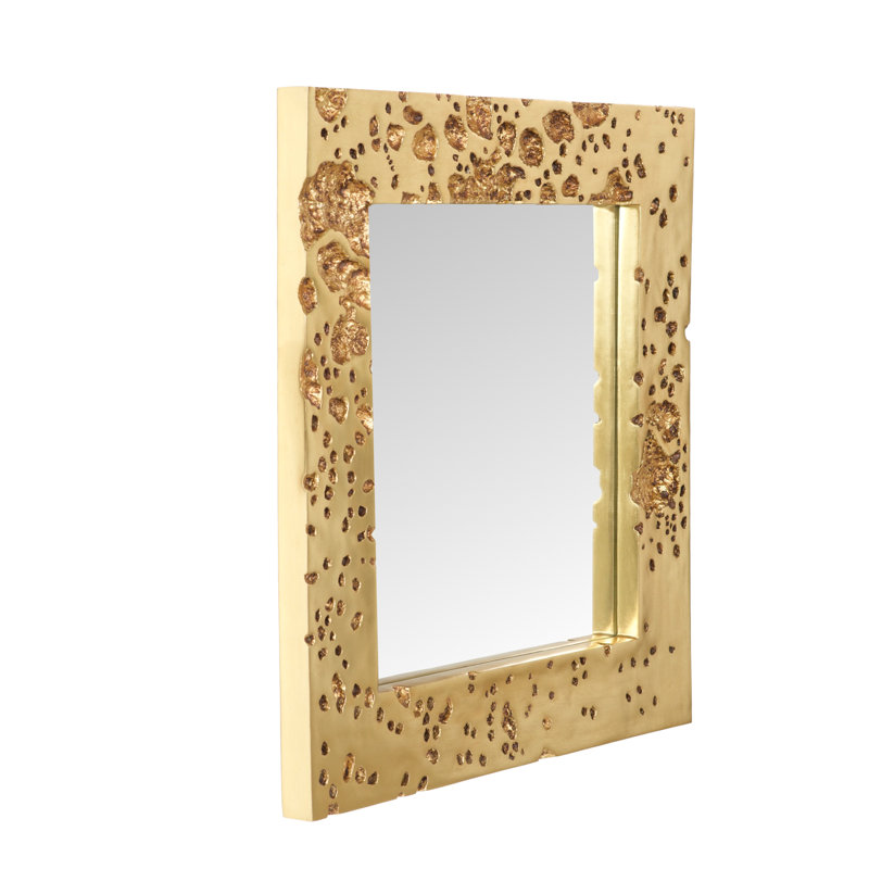 Miroir d'appoint Splotch, Or
