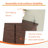 Modern 55" W 7 Drawer Dresser for Bedroom,Brown Chest of Drawers for Living Room-114247144
