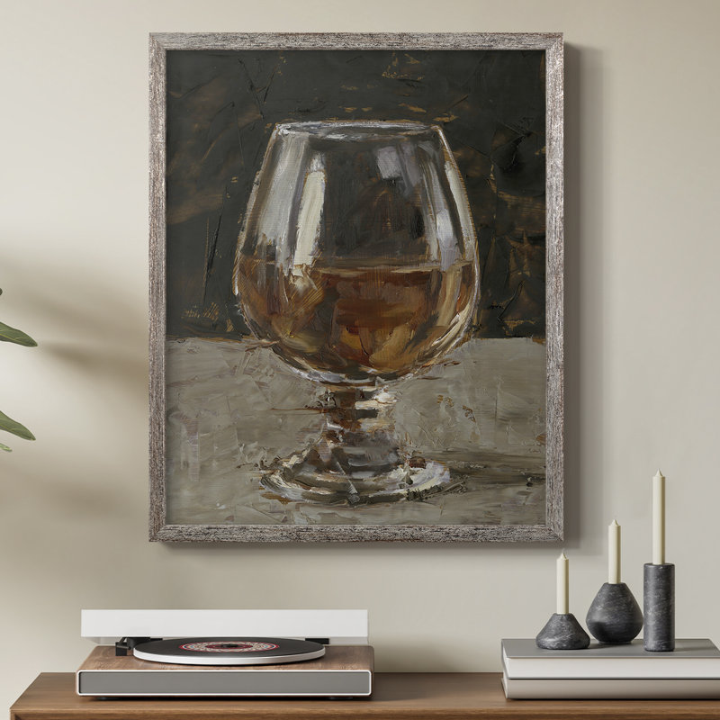 The Hard Stuff III, reproduction encadrée - bois massif, H 15 po x l 12 po