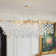 Jedidja 13 - Light Crystal Dimmable Wagon Wheel Chandelier