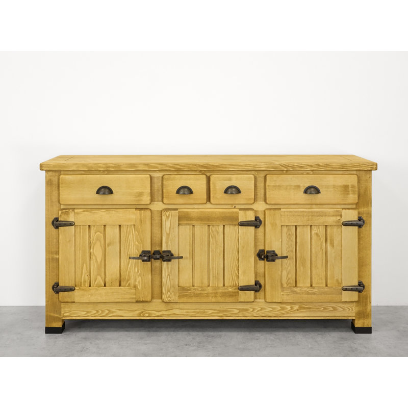 Vintage 167cm Solid Wood Sideboard