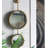 Iron Frame Vertical Round Mirror