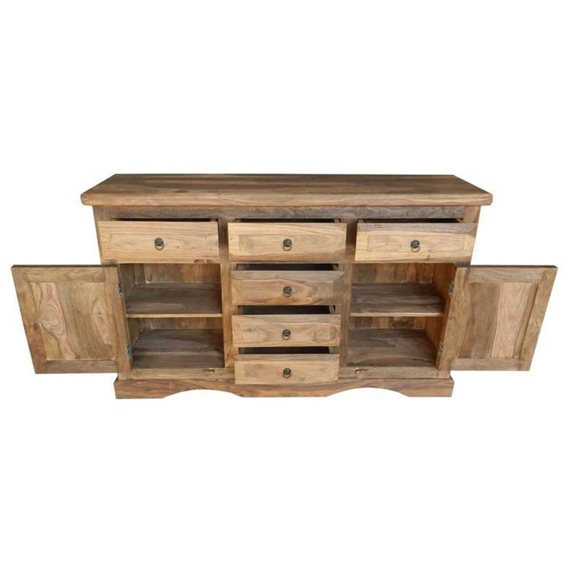 Leeds 150cm Solid Wood Sideboard
