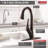 Esque Pull Down Single Handle Kitchen Faucet-20137558
