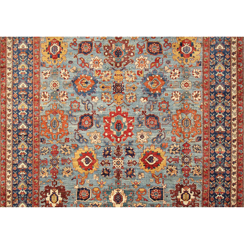 Hand Knotted Wool Oriental Indoor Rug