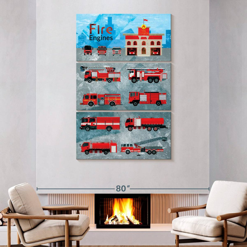 Affiche des pompiers