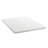 Lucid 3" Gel Infused Memory Foam Mattress Topper with Cover - Twin XL-117393759-52937012