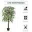 160cm Faux Ficus Tree in Pot