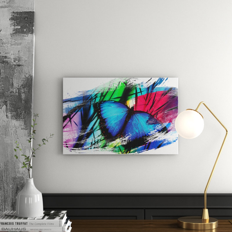 Butterfly - Wrapped Canvas, 70cm H x 100cm W