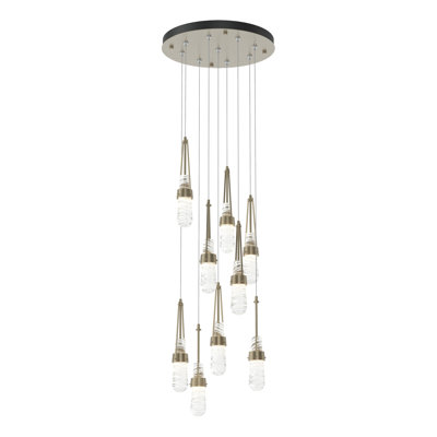 Luminaire suspendu 9 lumières Link