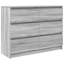 Sideboard 100X35x76 Cm Engineered Wood-1088289153