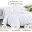 Delta Collection Clipped Jacquard Duvet Cover Set by Southshore Fine Linens-68030854-68030860
