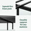 Russel 14" Contemporary Modern Bed Base-33089748