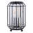 Naeva Table Lamp Matt Black and Crystal