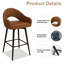 Tabouret de bar rotatif avec dossier Corrigan Studio-143480985