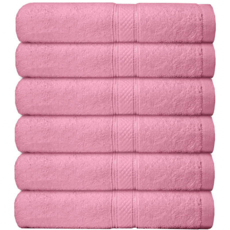 Dezyre Supper Soft Hand Towel, Pink