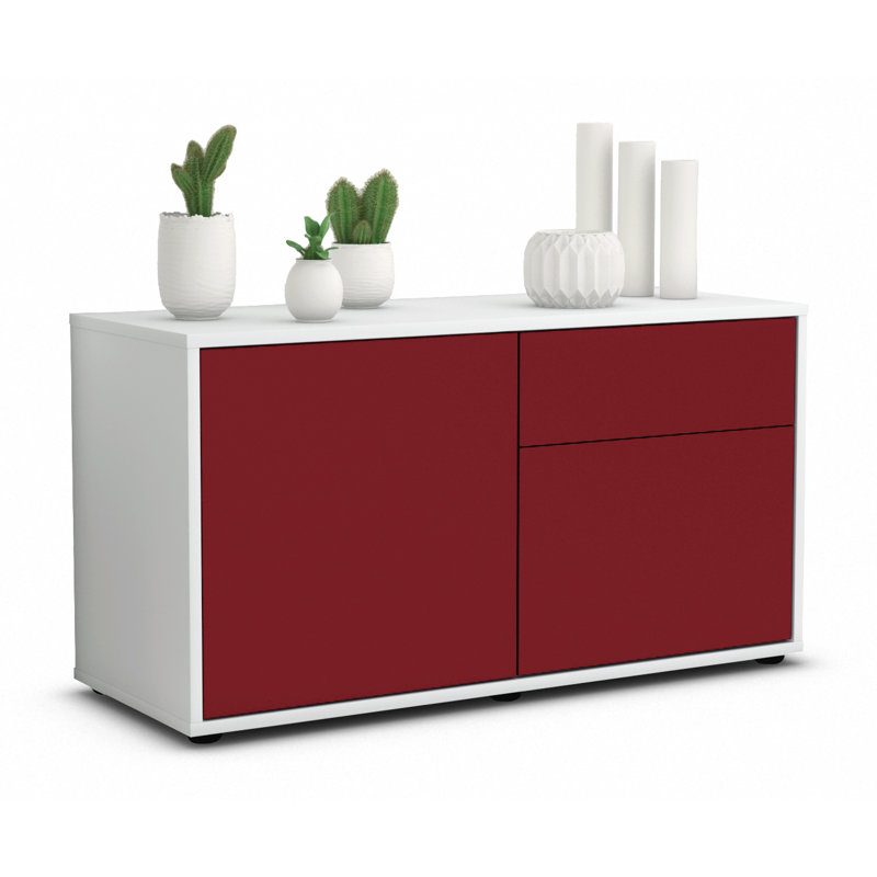 Montrose Sideboard, White/Red