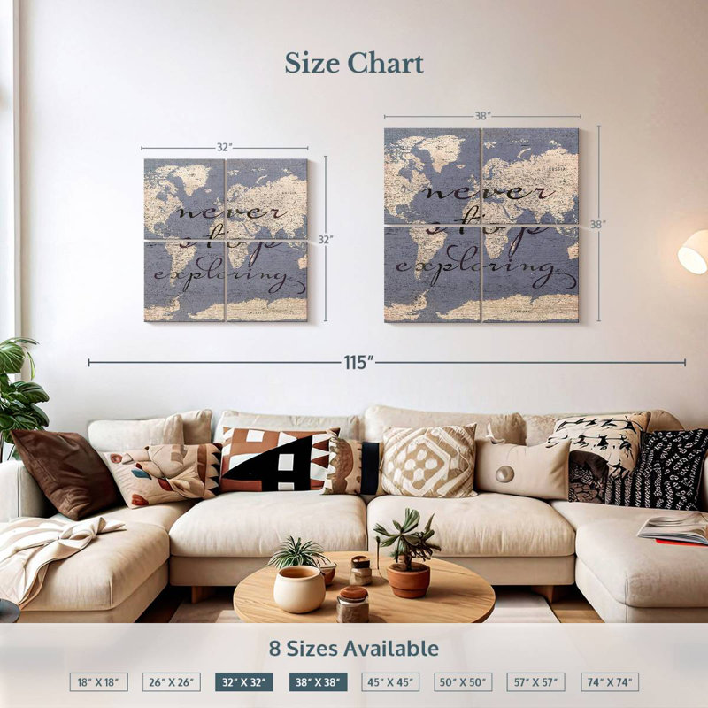 Tergel Never Stop Explore World Map