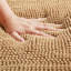 Aspire Homeware Ultra-Soft Chenille Bathroom Rug Mat with Non-Slip Backing-251138440-251138447