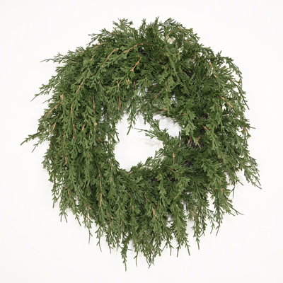 Couronne de cyprès rustique à feuilles caduques 24 po 24 po