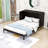 Wooden Murphy Bed with Headboard