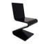 Fauteuil Z Iris en noir